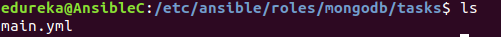 Inside Tasks - Ansible Roles - Edureka