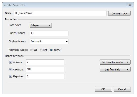 Creating a Parameter - Parameters in Tableau - Edureka