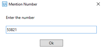 Mention Number - UiPath Studio - Edureka