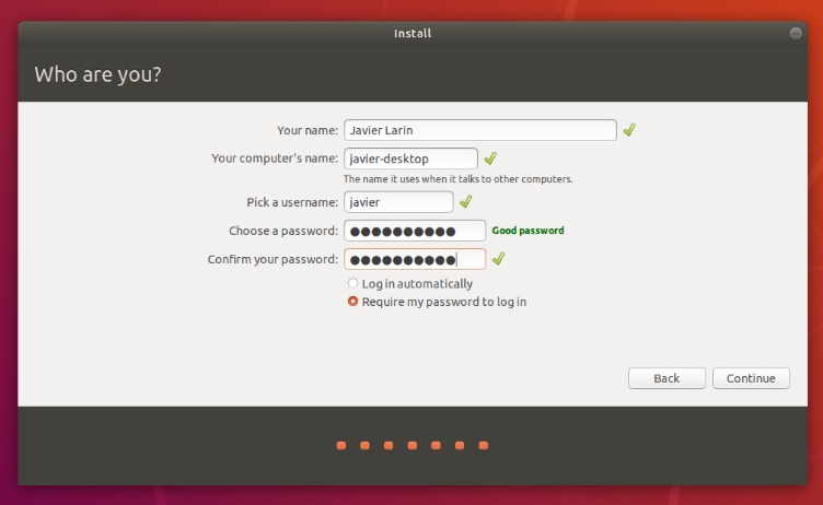 Login Details - How to Install Ubuntu - Edureka