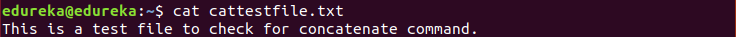 cat - Linux Tutorial - Edureka