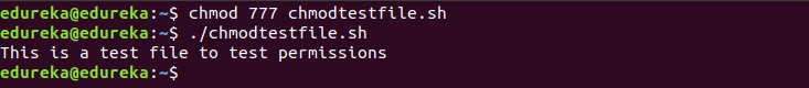 chmod - Linux Tutorial - Edureka