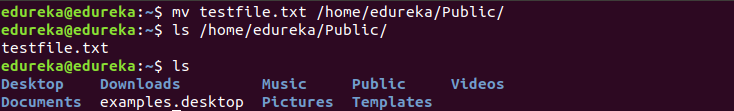mv - Linux Tutorial - Edureka