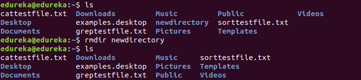 rmdir - Linux Tutorial - Edureka