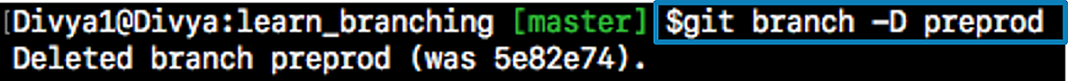Delete Git Branch - Git Reflog - Edureka
