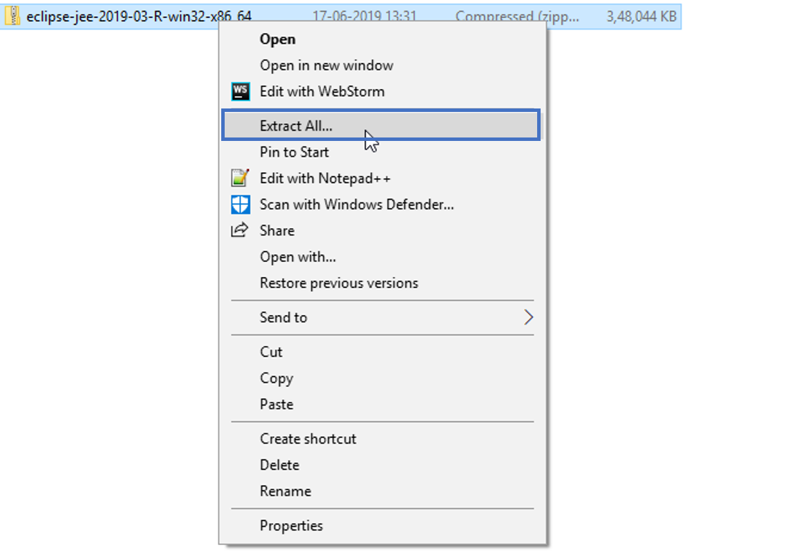 Extract Eclipse - How To Setup Eclipse IDE On Windows - Edureka