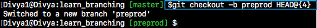 Git Checkout Branch - Git Reflog - Edureka