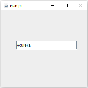 output-java swing-edureka