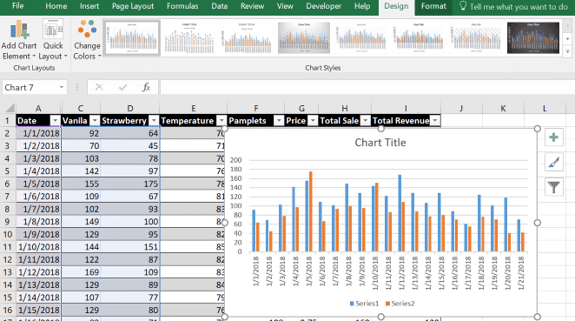 Line Charts 2 - Excel Charts - Edureka