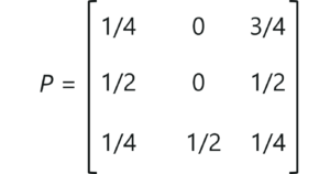 Transition Matrix Example - Introduction To Markov Chains - Edureka