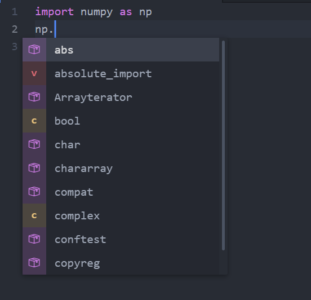 autocomplete-atom python-edureka