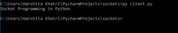 client2-Socket Programming in Python-Edureka