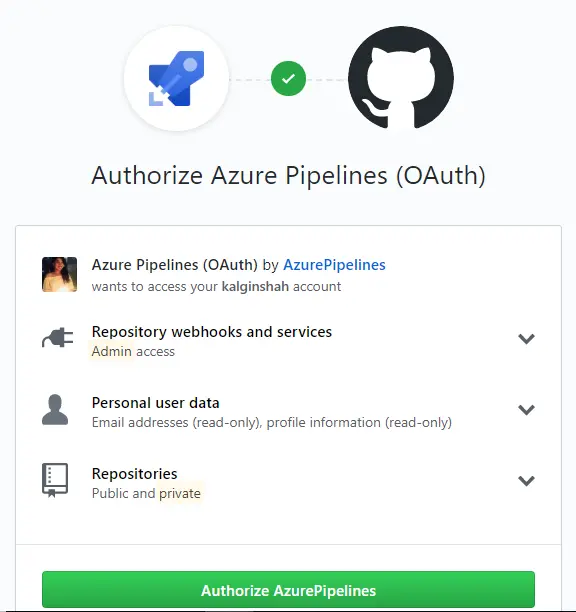 Authorize Azure Pipeline