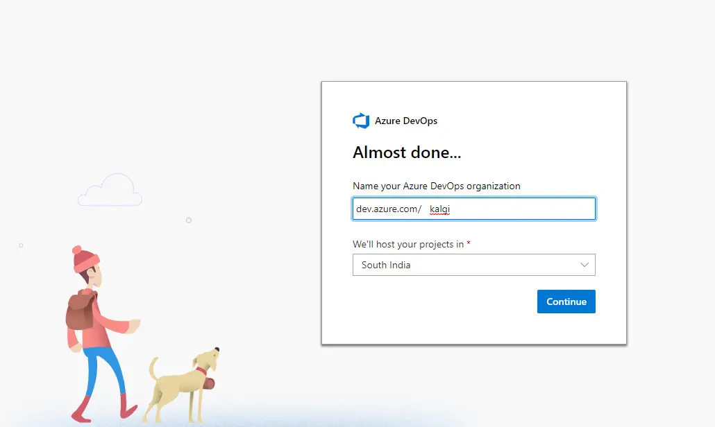 Create New Organization
