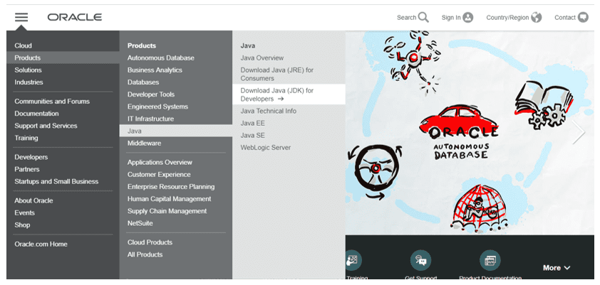 oracle website - how to intall jdk on ubuntu - edureka