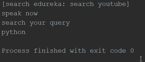 output-speech recognition python-edureka