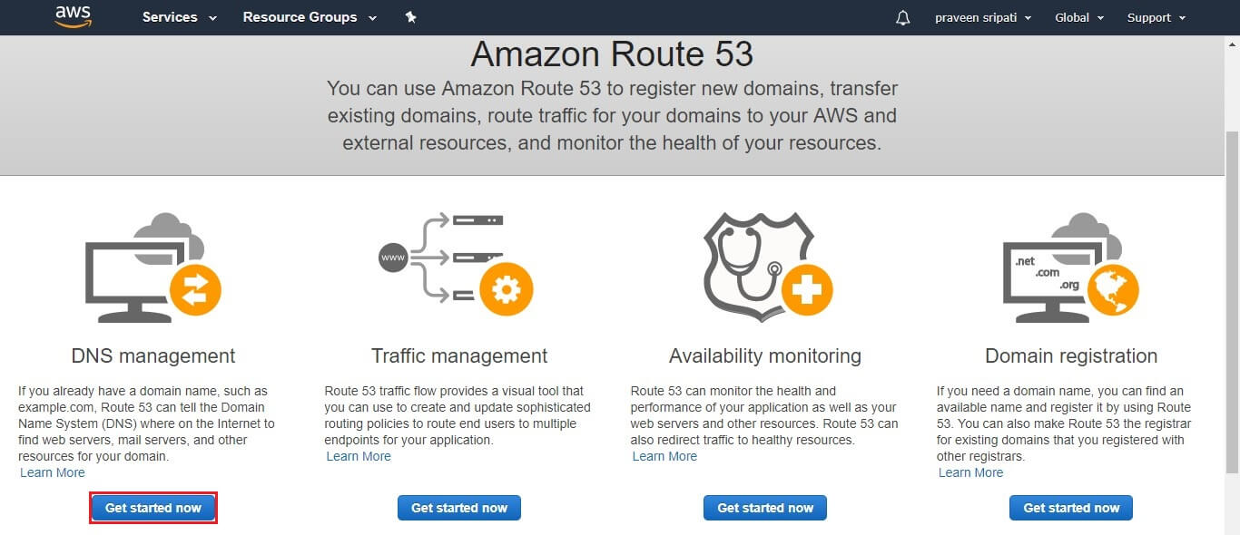 Demo - Amazon Route 53 Tutorial - Edureka