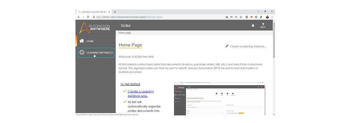 Learning Instances - Automation Anywhere IQ Bots - Edureka