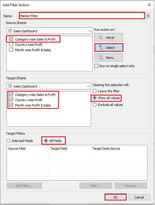 Actions - Actions In Tableau - Edureka