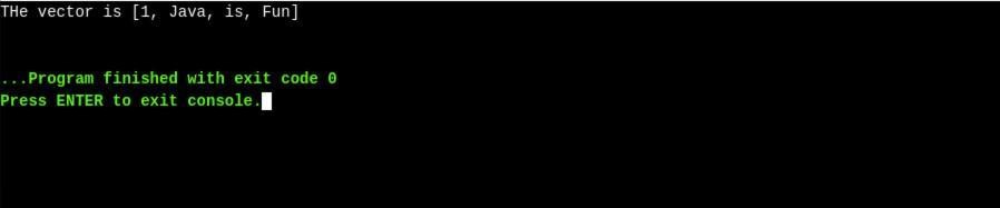 Boolean Add - Vectors in Java - Edureka