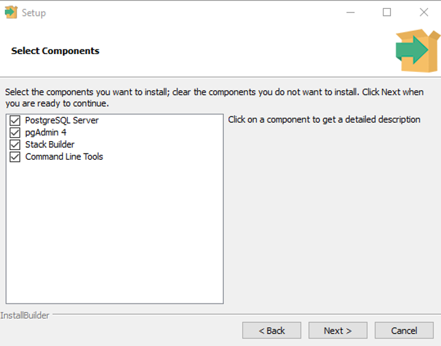 Choose Components - PostgreSQL Tutorial For Beginners - Edureka