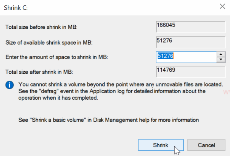 Shrink C Drive - Dual Boot Ubuntu Windows 10 - edureka