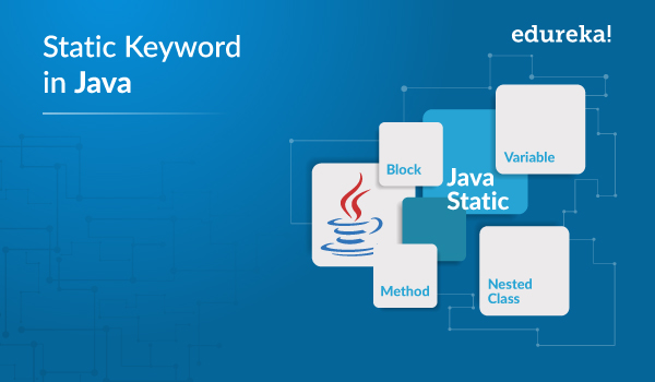 Static Keyword In Java Static Block Variable Method Class Edureka Static Keyword In Java Static Block Variable Method Class Edureka