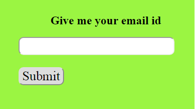 Javascript email validation