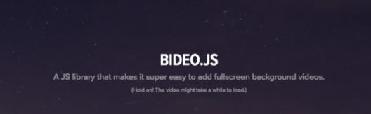 bideo.js- javascript libraries- edureka