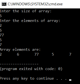 Rekvisitter kiwi sovende Arrays In C++ | Understanding C++ Arrays With Example | Edureka