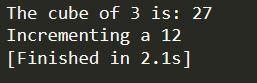 Output- Inline function in C++- Edureka