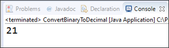 Output - How to Convert Binary to Decimal - Edureka