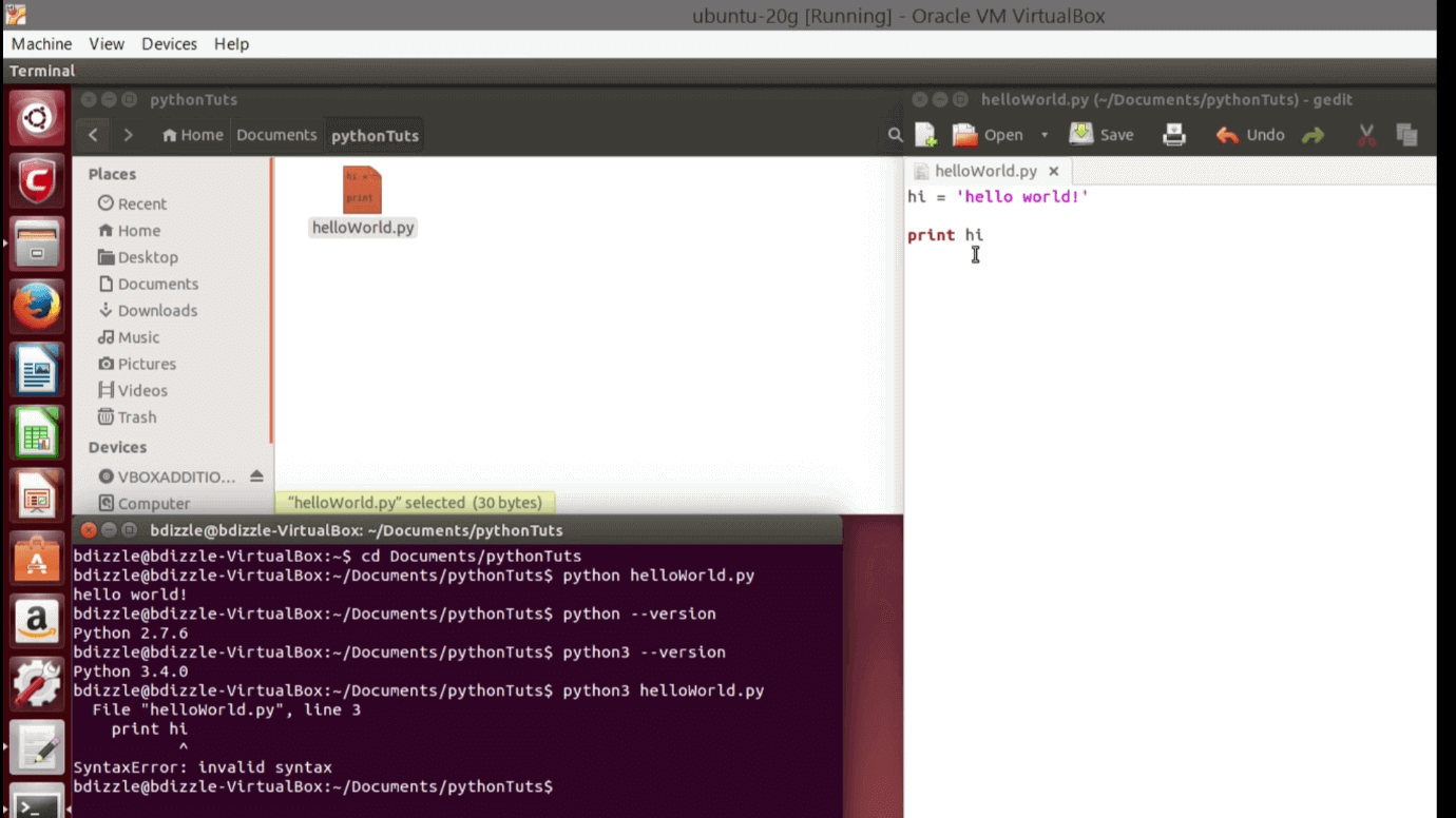 Image- How to run Python in Ubuntu- Edureka