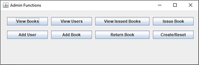 Admin Functions - Library Management System Project in Java - Edureka