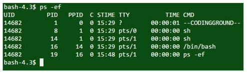 ps ef - unix interview questions - edureka