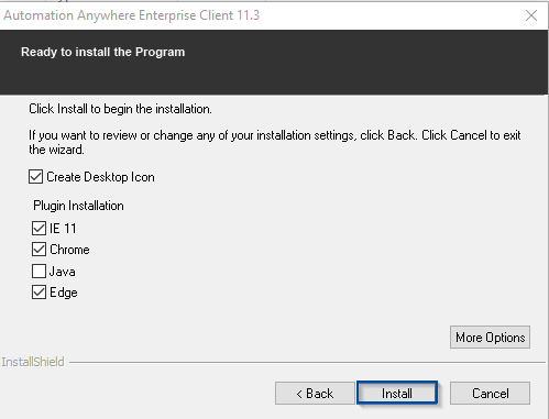Install Client - Automation Anywhere Installation - Edureka