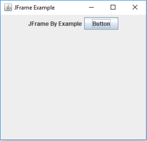 Jframe Example - JFrame in Java - Edureka