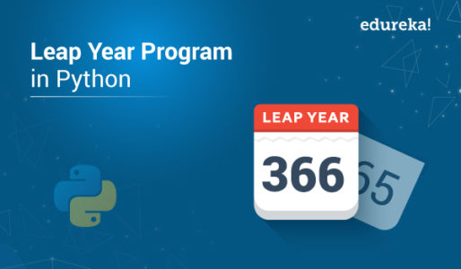 Leap-year-program-in-Python -Edureka