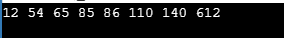 Output- Radix Sort Program in C- Edureka