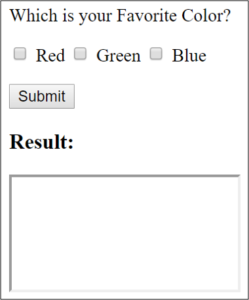 form output- checkbox in html - edureka