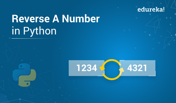 how to reverse a number in python