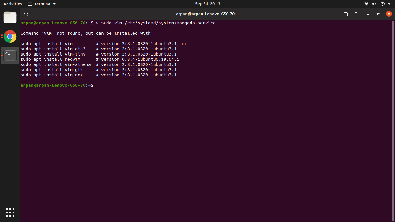 Output - Install MongoDB On Ubuntu - Edureka