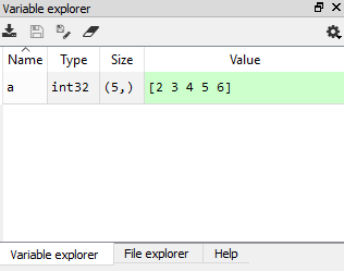 Variable Explorer-Edureka