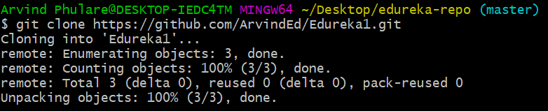 git clone
