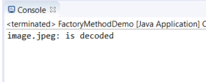 Factory Method In Java
