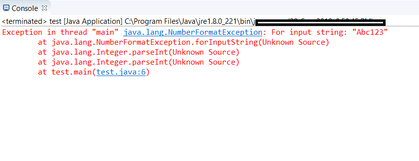 string to int in Java