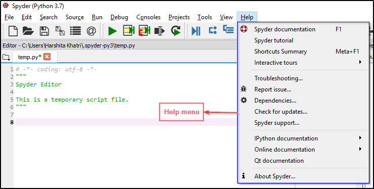 help-Python Spyder IDE-Edureka