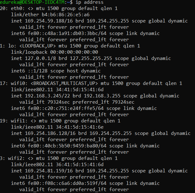 ip2-linux commands in devops-Edureka