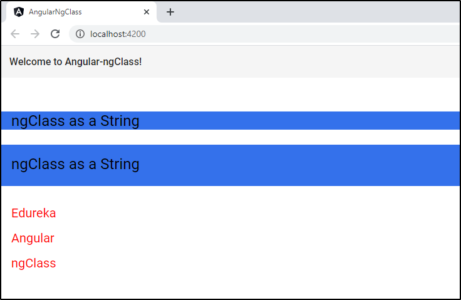 ngClass String Third - ngClass - Edureka