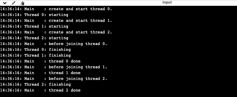 Output - Threading In Python - Edureka